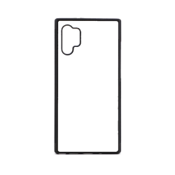 Coque pour Samsung Galaxy Note 10 Plus clé de sol - solfège musique - musicien - coque noire TPU souple