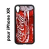 Coque noire pour iPhone XR Coca-Cola Rouge Original