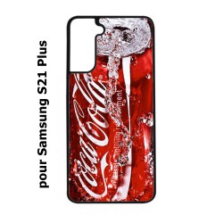 Coque noire pour Samsung Galaxy S21Plus / S30 Coca-Cola Rouge Original