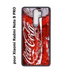 Coque noire pour Xiaomi Redmi Note 8 PRO Coca-Cola Rouge Original