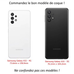Coque pour Samsung Galaxy A32 - 4G I would Love if you were Coffee - coque café - coque noire TPU souple