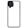 Coque pour Samsung Galaxy M32 4G Background mandala motif bleu coloré - coque noire TPU souple