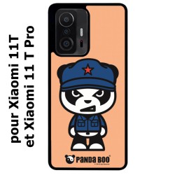 Coque noire pour Xiaomi 11T & 11T Pro PANDA BOO© Mao Panda communiste - coque humour