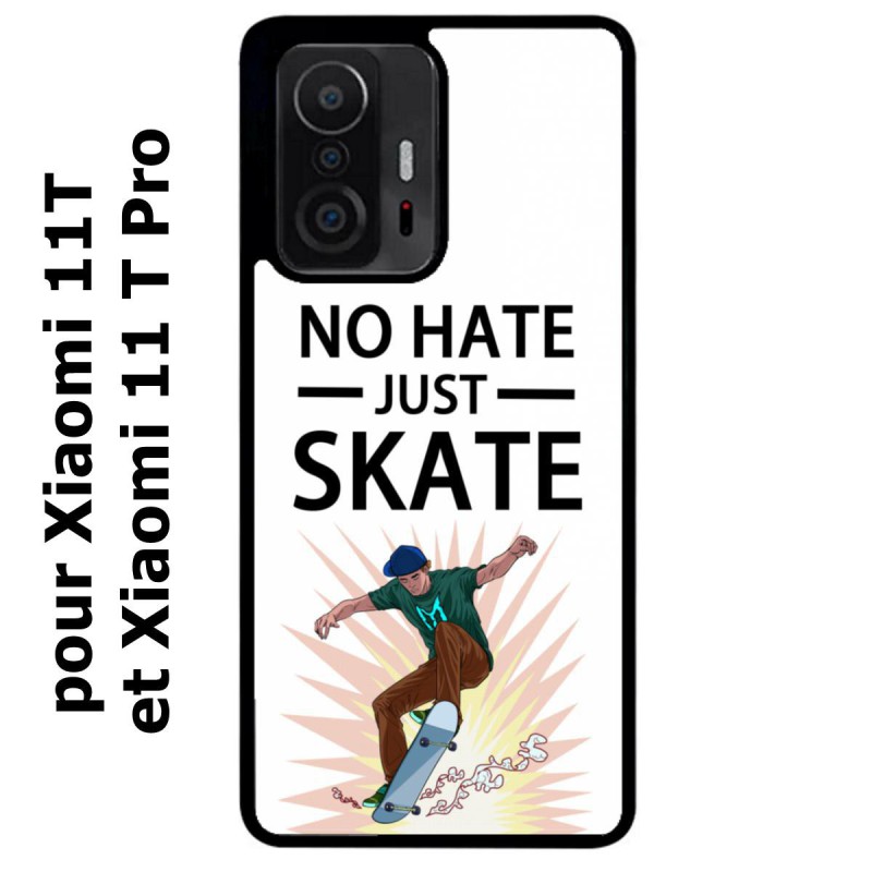 Coque noire pour Xiaomi 11T & 11T Pro Skateboard