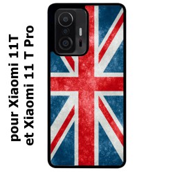 Coque noire pour Xiaomi 11T & 11T Pro Drapeau Royaume uni - United Kingdom Flag