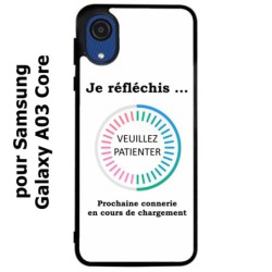 Coque noire pour Samsung Galaxy A03 Core Connerie en cours de téléchargement