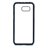 Coque pour Samsung A520/A5 2017 Drapeau Corse Emblème - Écusson Argent à Tête de Maure - contour noir (Samsung A520/A5 2017)