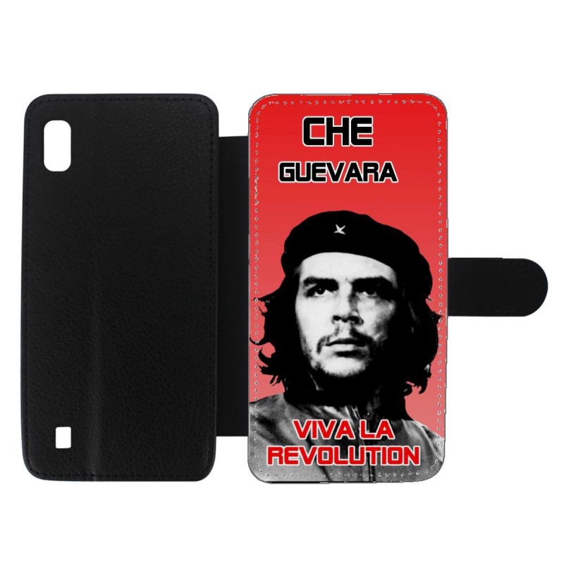 Etui cuir pour Samsung Galaxy A10 Che Guevara - Viva la revolution