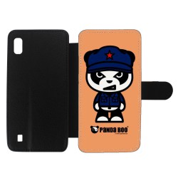 Etui cuir pour Samsung Galaxy A10 PANDA BOO© Mao Panda communiste - coque humour
