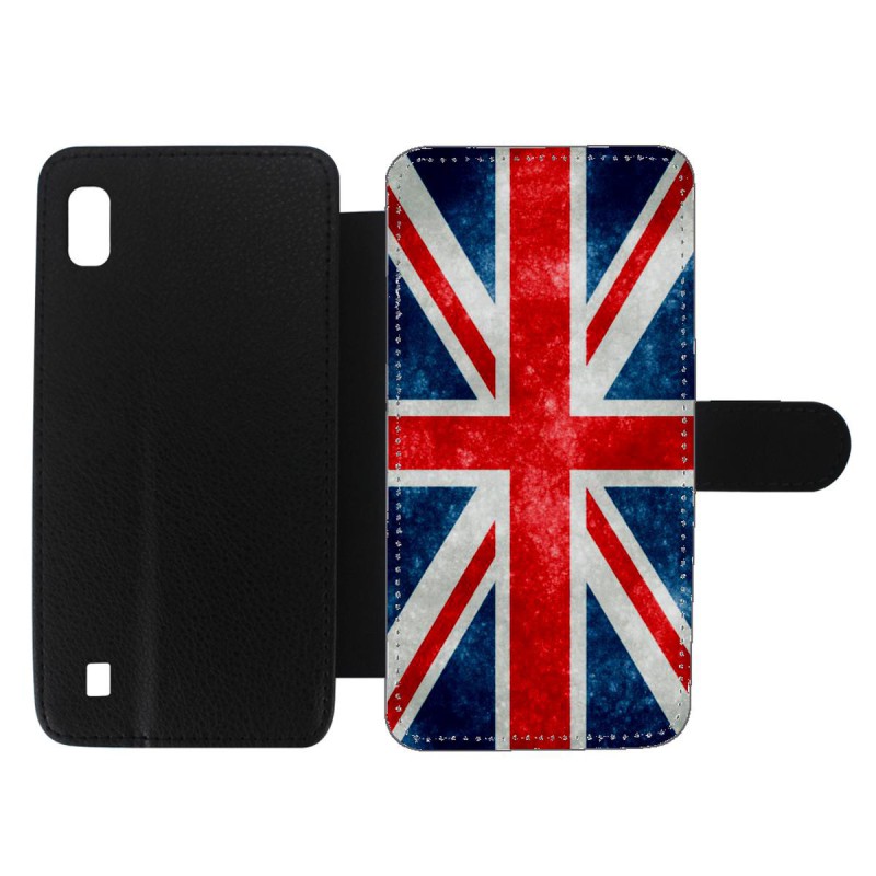Etui cuir pour Samsung Galaxy A10 Drapeau Royaume uni - United Kingdom Flag