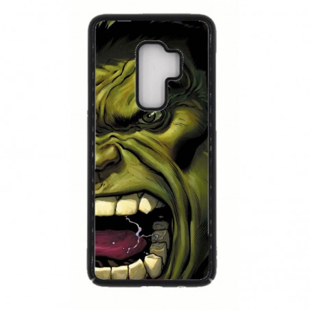 Coque noire pour Samsung S9 PLUS Monstre Vert Hulk Hurlant