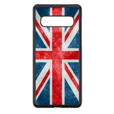 Coque noire pour Samsung J510 Drapeau Royaume uni - United Kingdom Flag