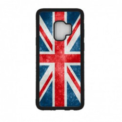 Coque noire pour Samsung S9 Drapeau Royaume uni - United Kingdom Flag