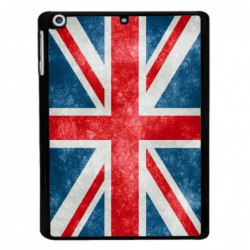 Coque noire pour Samsung Tab 3 10p P5220 Drapeau Royaume uni - United Kingdom Flag
