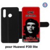 Etui cuir pour Huawei P30 Lite Che Guevara - Viva la revolution