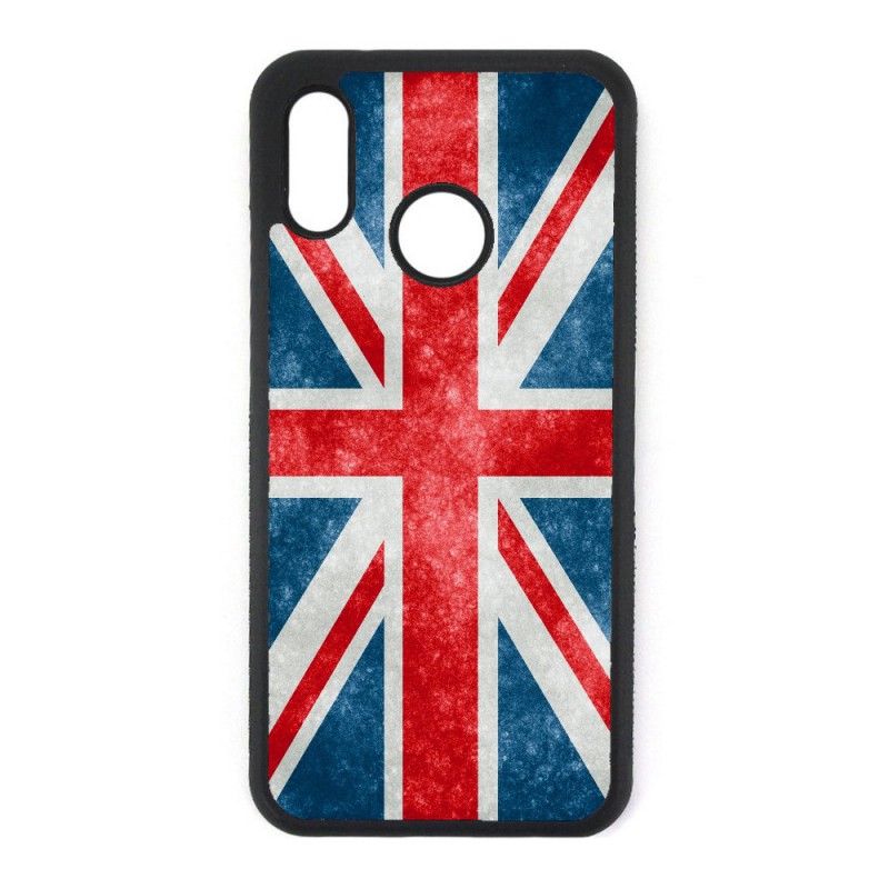 Coque noire pour Huawei P20 Lite Drapeau Royaume uni - United Kingdom Flag