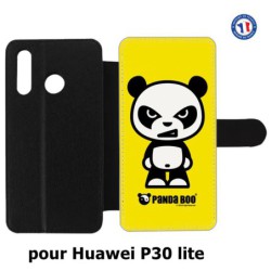Etui cuir pour Huawei P30 Lite PANDA BOO© l'original - coque humour
