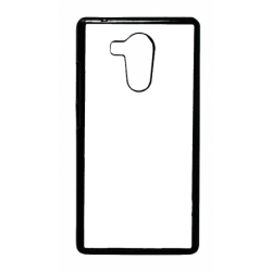 Coque pour Huawei Mate 8 Logo Geek Zone noir & blanc - contour noir (Huawei Mate 8)