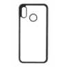 Coque pour Huawei P20 Lite Logo Geek Zone noir & blanc - contour noir (Huawei P20 Lite)