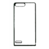 Coque pour Huawei P7 mini Logo Geek Zone noir & blanc - contour noir (Huawei P7 mini)