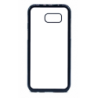 Coque pour Samsung A520/A5 2017 Logo Geek Zone noir & blanc - contour noir (Samsung A520/A5 2017)