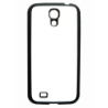 Coque pour Samsung S4 Logo Geek Zone noir & blanc - contour noir (Samsung S4)