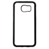Coque pour Samsung S6 Logo Geek Zone noir & blanc - contour noir (Samsung S6)