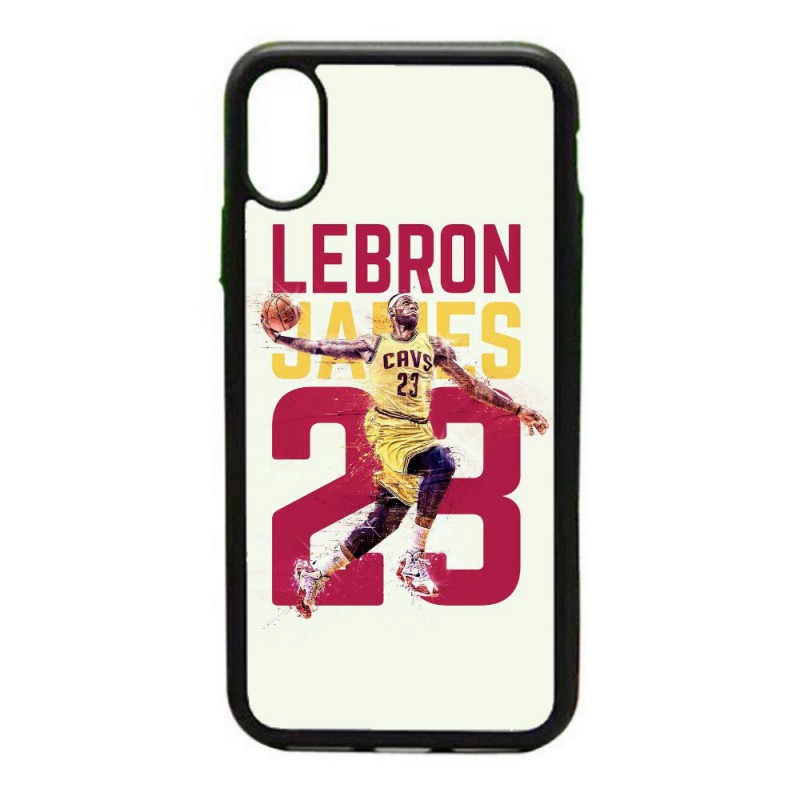 Coque noire pour IPHONE 5C star Basket Lebron James Cavaliers de Cleveland 23
