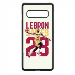 Coque noire pour Samsung S Advance i9070 star Basket Lebron James Cavaliers de Cleveland 23