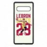 Coque noire pour Samsung S Advance i9070 star Basket Lebron James Cavaliers de Cleveland 23