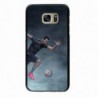 Coque noire pour Samsung A520/A5 2017 Cristiano Ronaldo Juventus Turin Football course ballon