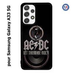 Coque pour Samsung Galaxy A33 5G groupe rock AC/DC musique rock ACDC