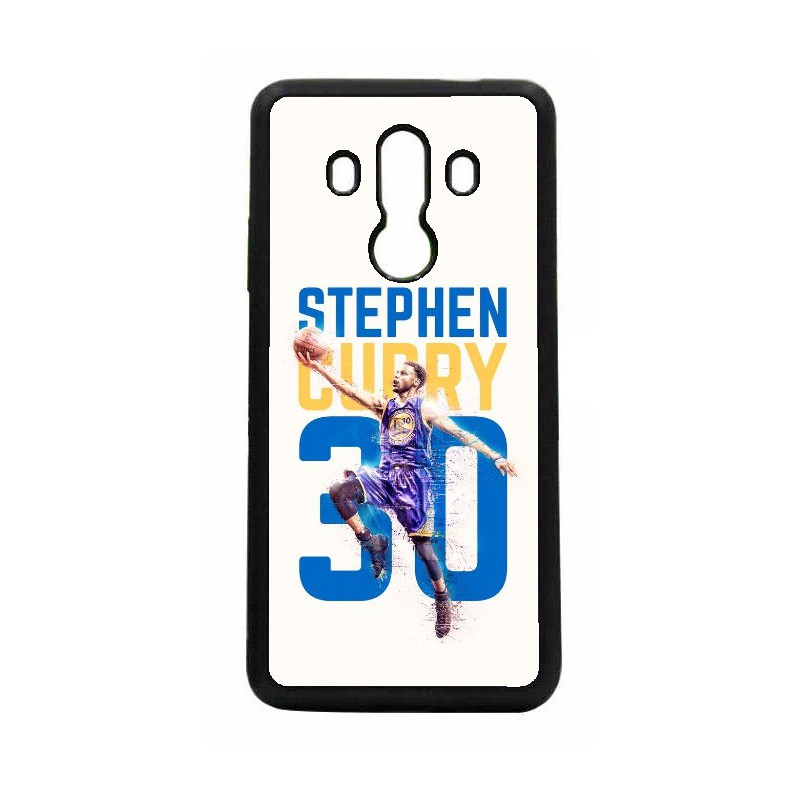 Coque noire pour Huawei P30 Stephen Curry Basket NBA Golden State