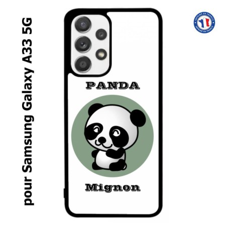 Coque pour Samsung Galaxy A33 5G Panda tout mignon