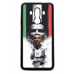 Coque noire pour Huawei Mate 8 Ronaldo CR7 Juventus Foot