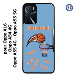 Coque pour Oppo A54 4G fan Basket