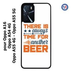 Coque pour Oppo A55 4G et A55 5G Always time for another Beer Humour Bière
