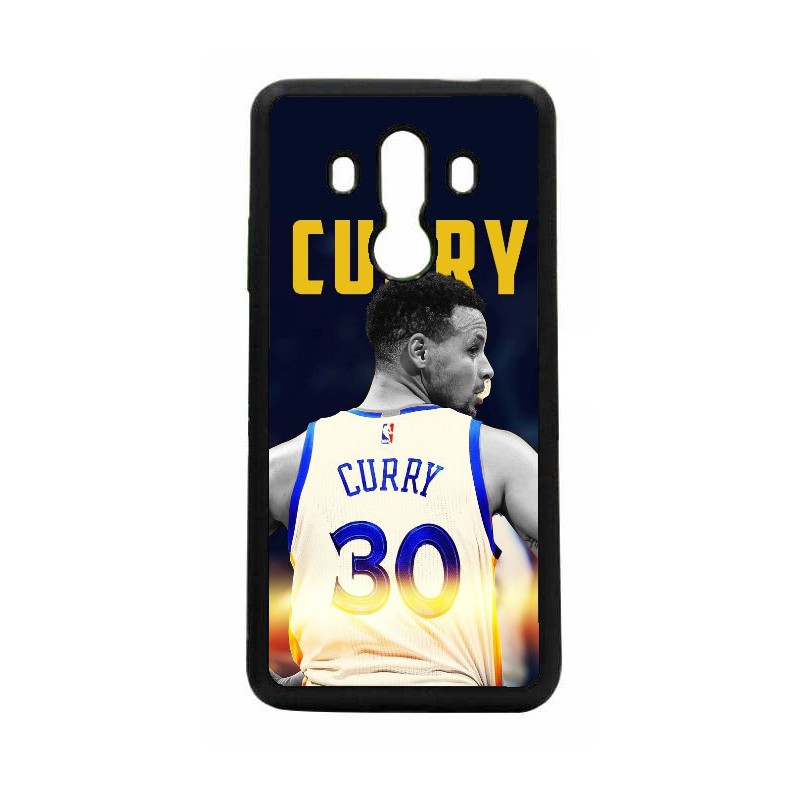 Coque noire pour Huawei Mate 10 Pro Stephen Curry Golden State Warriors Basket 30