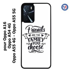 Coque pour Oppo A16 Friends are the family you choose - citation amis famille