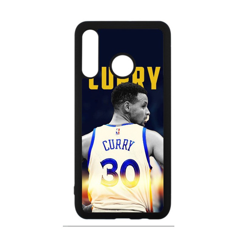 Coque noire pour Huawei P30 Lite Stephen Curry Golden State Warriors Basket 30