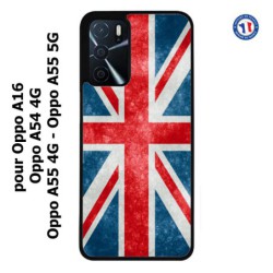 Coque pour Oppo A55 4G et A55 5G Drapeau Royaume uni - United Kingdom Flag