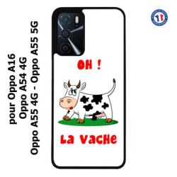 Coque pour Oppo A16 Oh la vache - coque humoristique
