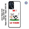 Coque pour Oppo A55 4G et A55 5G Oh la vache - coque humoristique