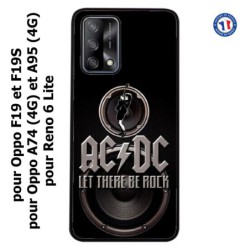 Coque pour Oppo A74 4G groupe rock AC/DC musique rock ACDC
