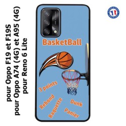 Coque pour Oppo A74 4G fan Basket