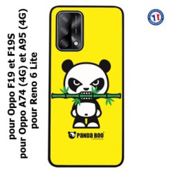 Coque pour Oppo A74 4G PANDA BOO© Bamboo à pleine dents - coque humour