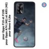 Coque pour Oppo A74 4G Cristiano Ronaldo club foot Turin Football course ballon