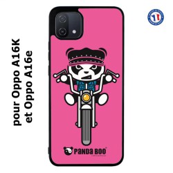 Coque pour Oppo A16K et Oppo A16e PANDA BOO© Moto Biker - coque humour