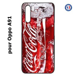 Coque pour Oppo A91 Coca-Cola Rouge Original