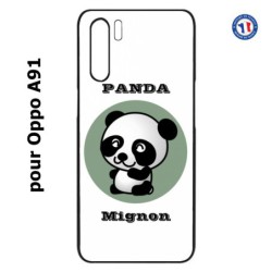 Coque pour Oppo A91 Panda tout mignon